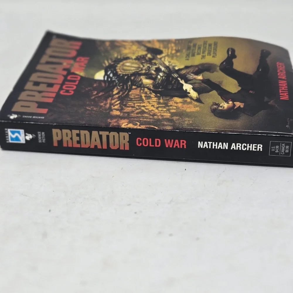 Predator Cold War Nathan Archer Bantam Spectra 1997 Sci-Fi Paperback Book